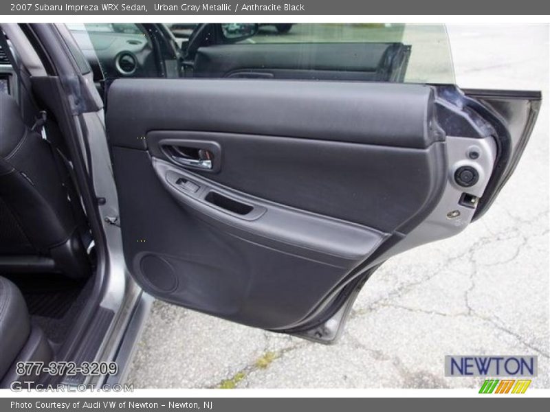 Urban Gray Metallic / Anthracite Black 2007 Subaru Impreza WRX Sedan