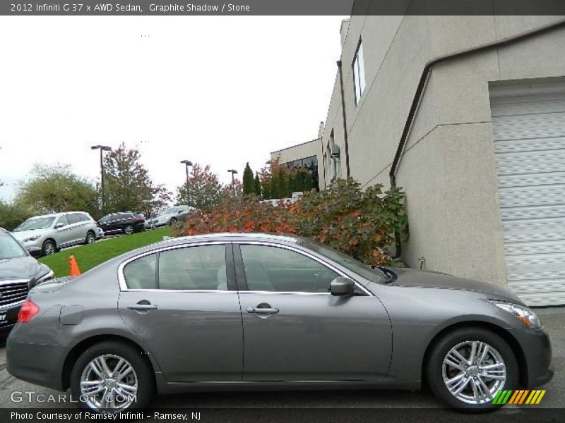 Graphite Shadow / Stone 2012 Infiniti G 37 x AWD Sedan