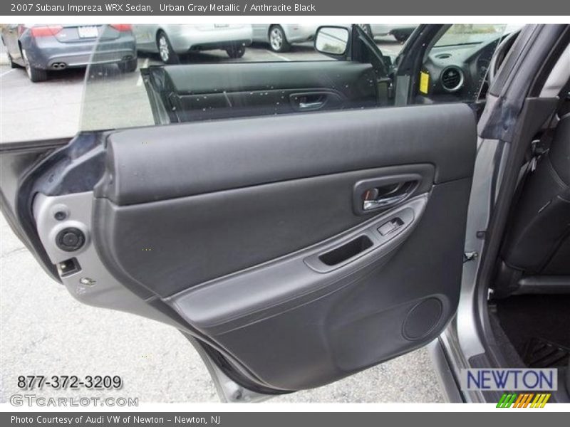 Urban Gray Metallic / Anthracite Black 2007 Subaru Impreza WRX Sedan