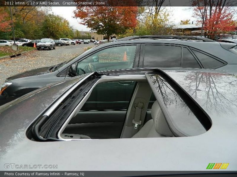 Graphite Shadow / Stone 2012 Infiniti G 37 x AWD Sedan