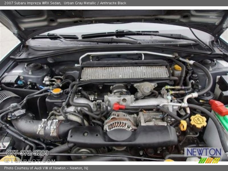 Urban Gray Metallic / Anthracite Black 2007 Subaru Impreza WRX Sedan