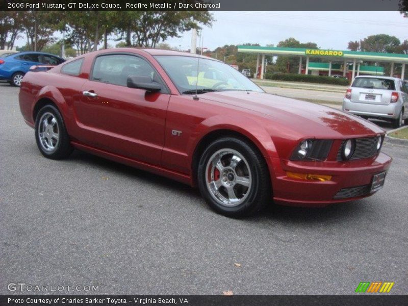 Redfire Metallic / Dark Charcoal 2006 Ford Mustang GT Deluxe Coupe
