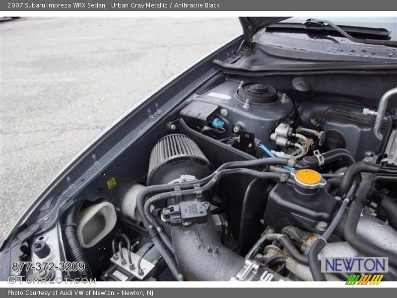 Urban Gray Metallic / Anthracite Black 2007 Subaru Impreza WRX Sedan
