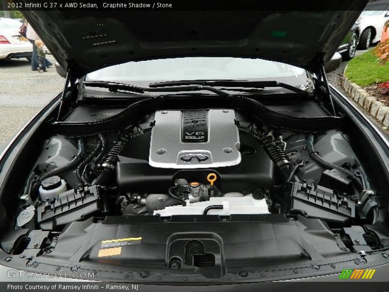  2012 G 37 x AWD Sedan Engine - 3.7 Liter DOHC 24-Valve CVTCS VVEL V6