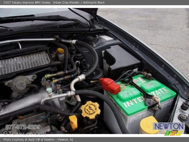 Urban Gray Metallic / Anthracite Black 2007 Subaru Impreza WRX Sedan