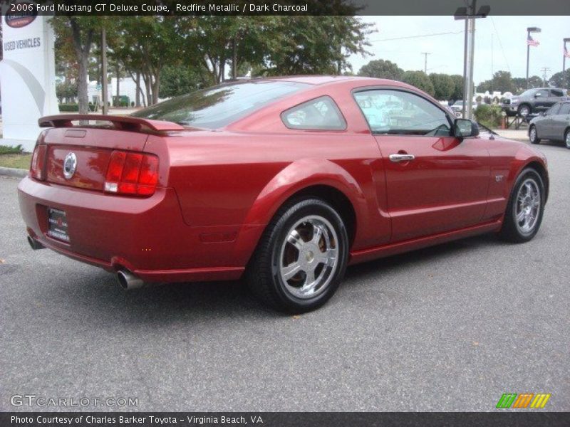 Redfire Metallic / Dark Charcoal 2006 Ford Mustang GT Deluxe Coupe