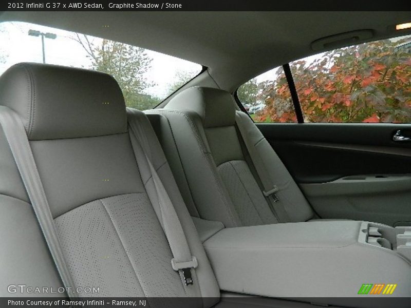 Graphite Shadow / Stone 2012 Infiniti G 37 x AWD Sedan