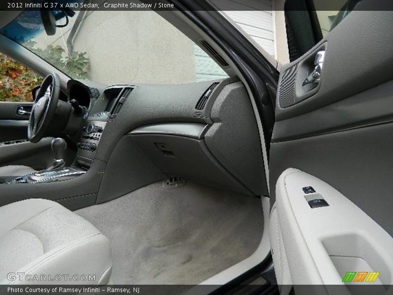 Graphite Shadow / Stone 2012 Infiniti G 37 x AWD Sedan