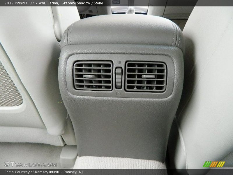 Graphite Shadow / Stone 2012 Infiniti G 37 x AWD Sedan