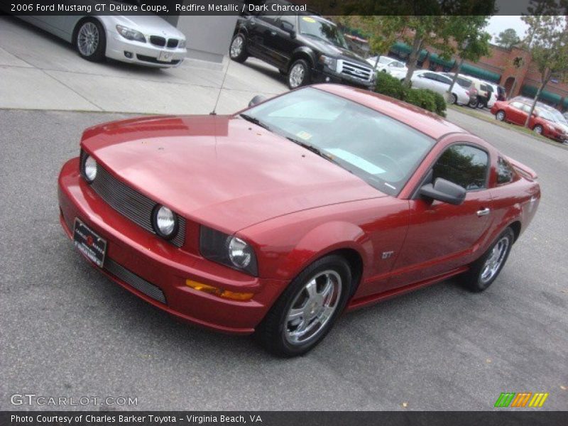 Redfire Metallic / Dark Charcoal 2006 Ford Mustang GT Deluxe Coupe