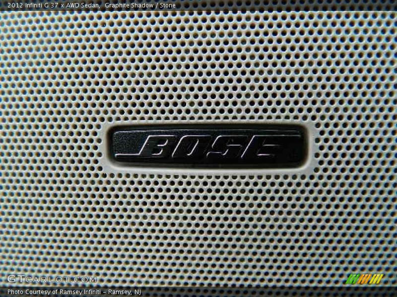 Graphite Shadow / Stone 2012 Infiniti G 37 x AWD Sedan