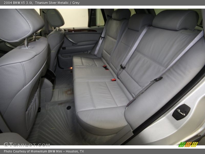 Titanium Silver Metallic / Grey 2004 BMW X5 3.0i