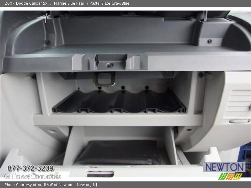 Marine Blue Pearl / Pastel Slate Gray/Blue 2007 Dodge Caliber SXT