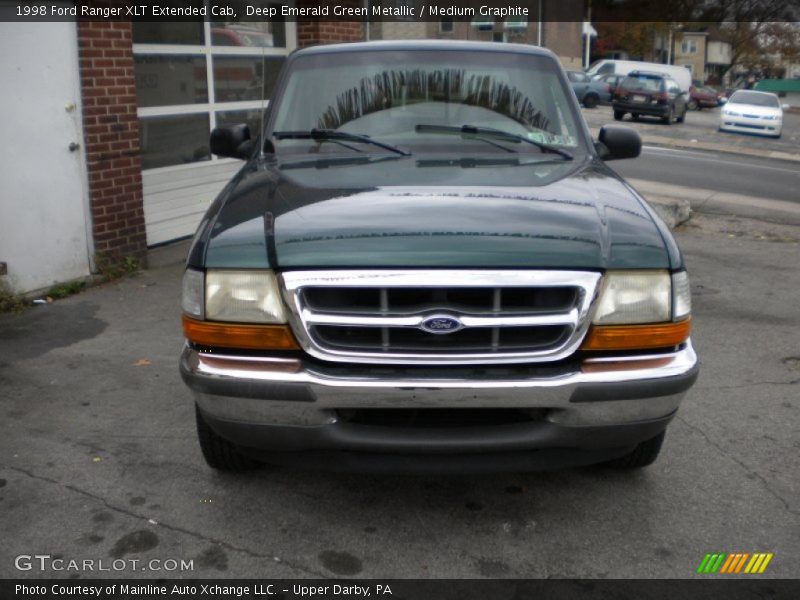 Deep Emerald Green Metallic / Medium Graphite 1998 Ford Ranger XLT Extended Cab