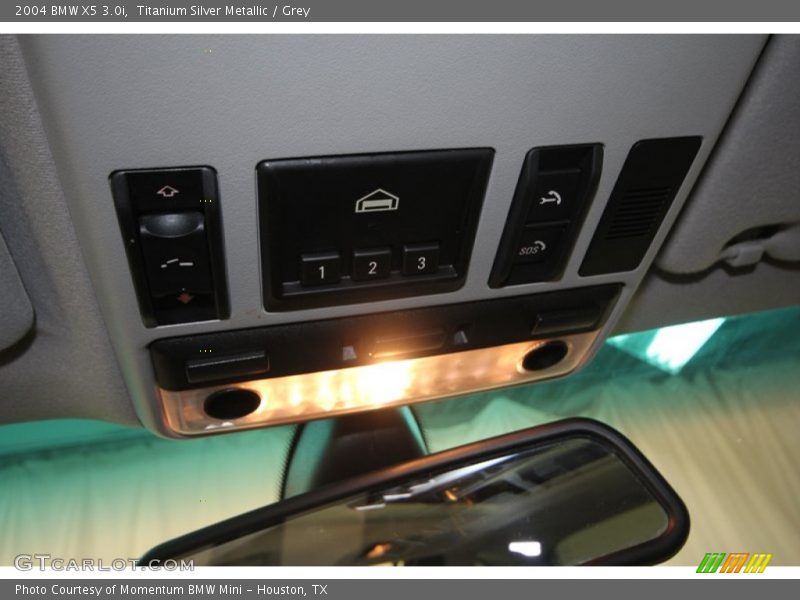 Titanium Silver Metallic / Grey 2004 BMW X5 3.0i