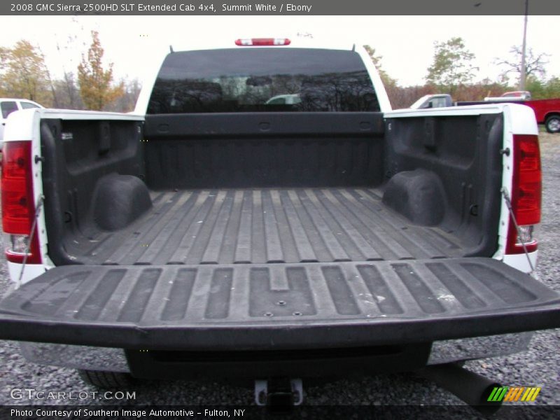 Summit White / Ebony 2008 GMC Sierra 2500HD SLT Extended Cab 4x4