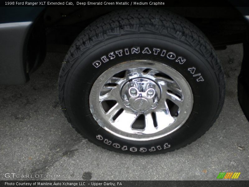 Deep Emerald Green Metallic / Medium Graphite 1998 Ford Ranger XLT Extended Cab