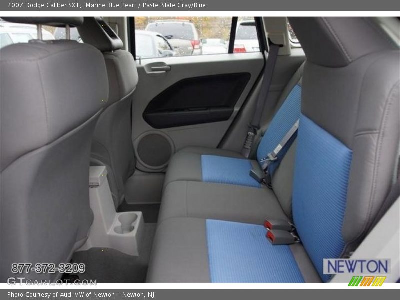 Marine Blue Pearl / Pastel Slate Gray/Blue 2007 Dodge Caliber SXT