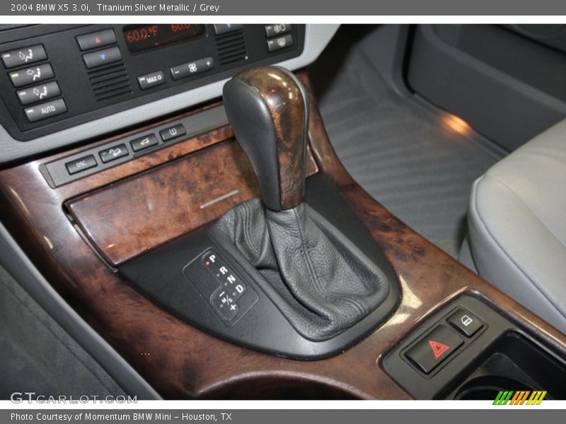 Titanium Silver Metallic / Grey 2004 BMW X5 3.0i