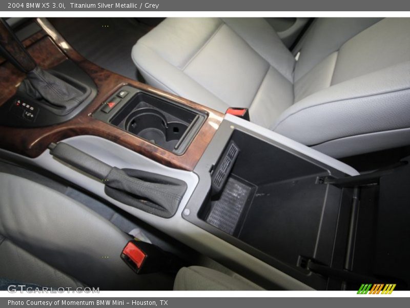 Titanium Silver Metallic / Grey 2004 BMW X5 3.0i