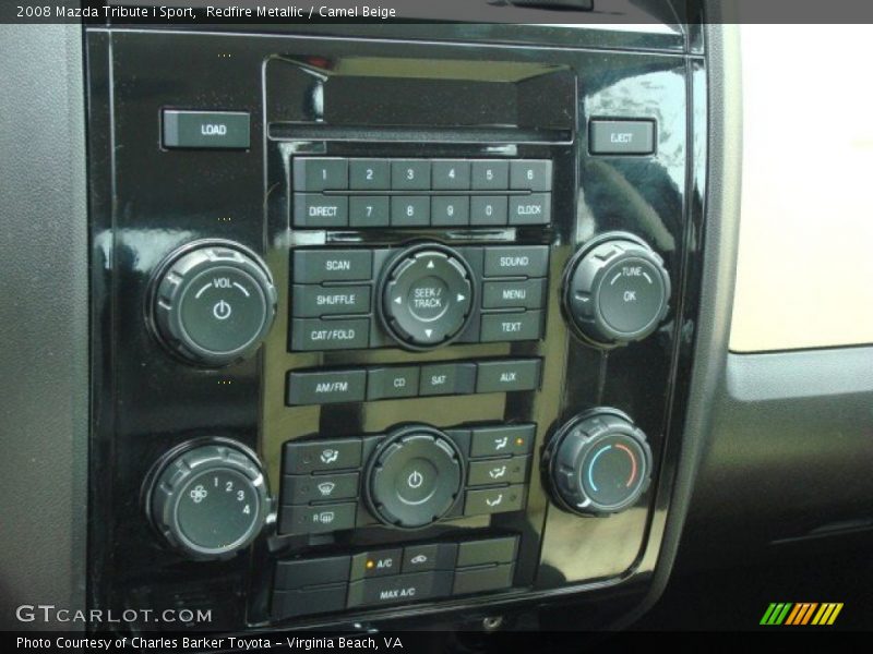 Redfire Metallic / Camel Beige 2008 Mazda Tribute i Sport