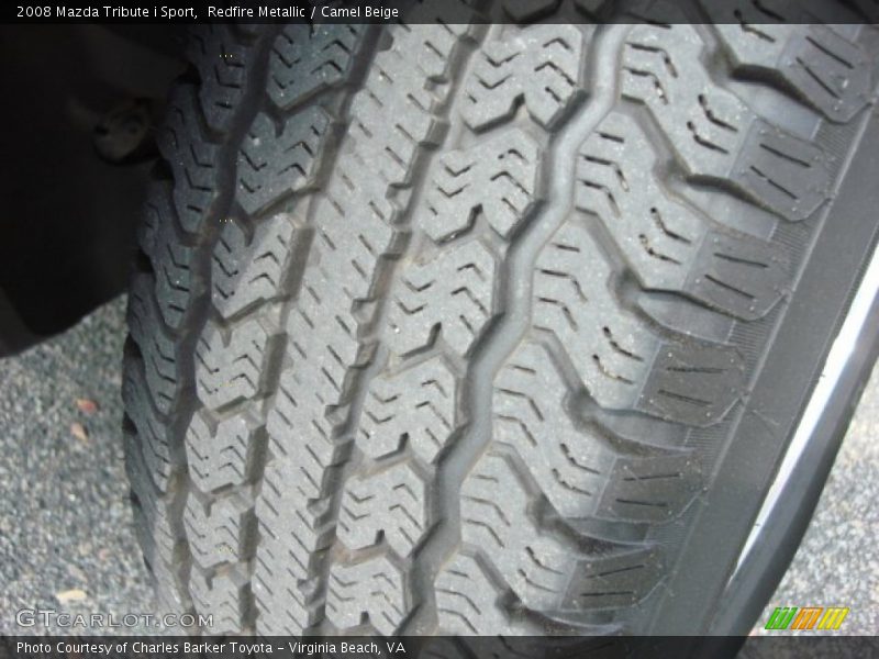 Redfire Metallic / Camel Beige 2008 Mazda Tribute i Sport