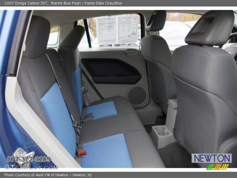 Marine Blue Pearl / Pastel Slate Gray/Blue 2007 Dodge Caliber SXT