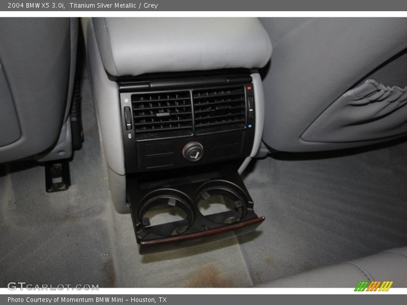 Titanium Silver Metallic / Grey 2004 BMW X5 3.0i
