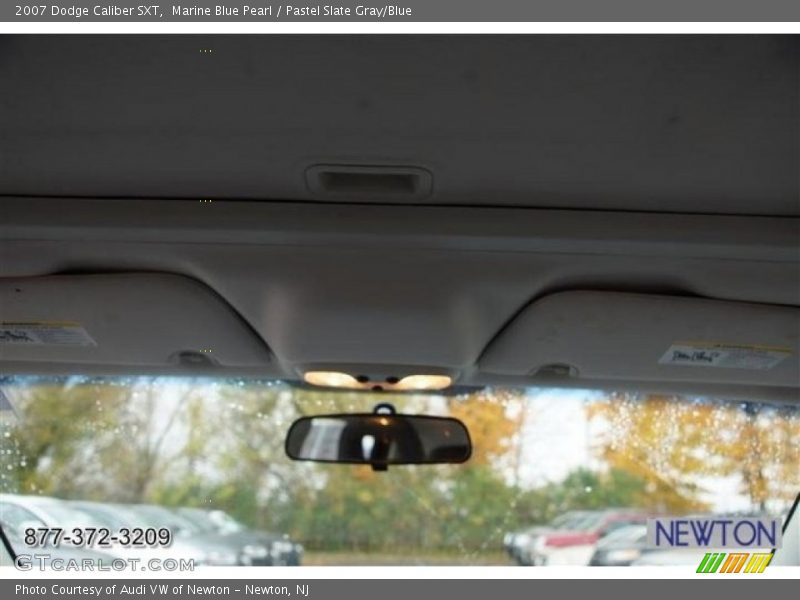 Marine Blue Pearl / Pastel Slate Gray/Blue 2007 Dodge Caliber SXT