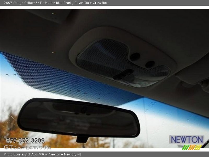 Marine Blue Pearl / Pastel Slate Gray/Blue 2007 Dodge Caliber SXT
