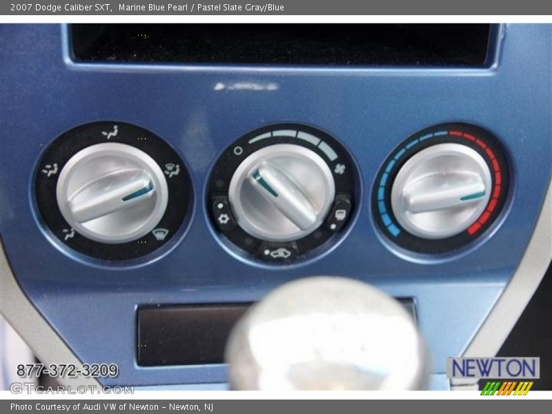 Marine Blue Pearl / Pastel Slate Gray/Blue 2007 Dodge Caliber SXT