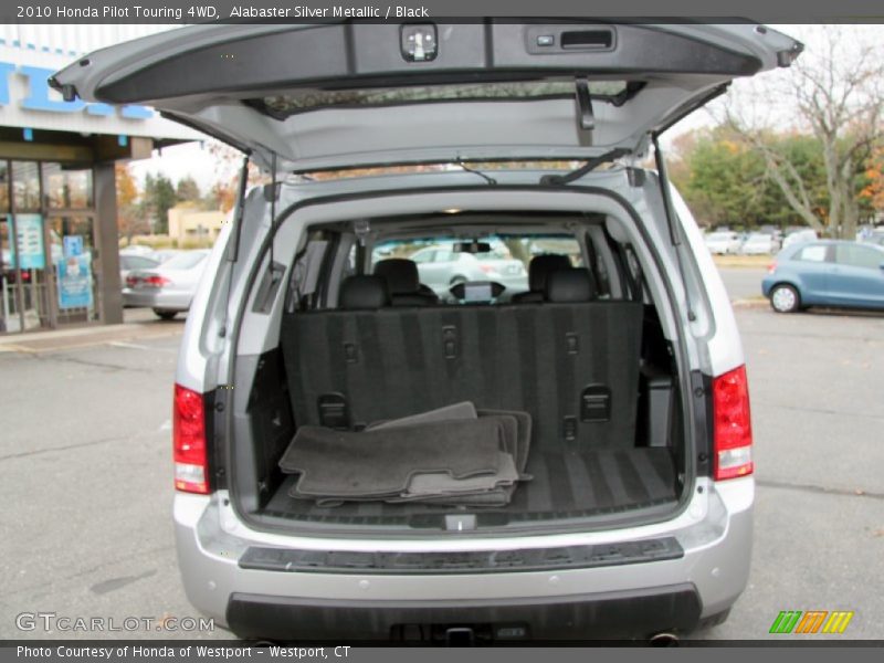 Alabaster Silver Metallic / Black 2010 Honda Pilot Touring 4WD