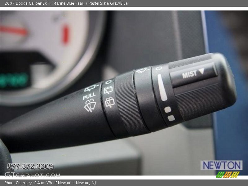 Marine Blue Pearl / Pastel Slate Gray/Blue 2007 Dodge Caliber SXT