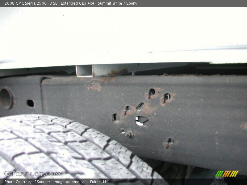 Summit White / Ebony 2008 GMC Sierra 2500HD SLT Extended Cab 4x4