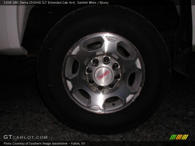 Summit White / Ebony 2008 GMC Sierra 2500HD SLT Extended Cab 4x4