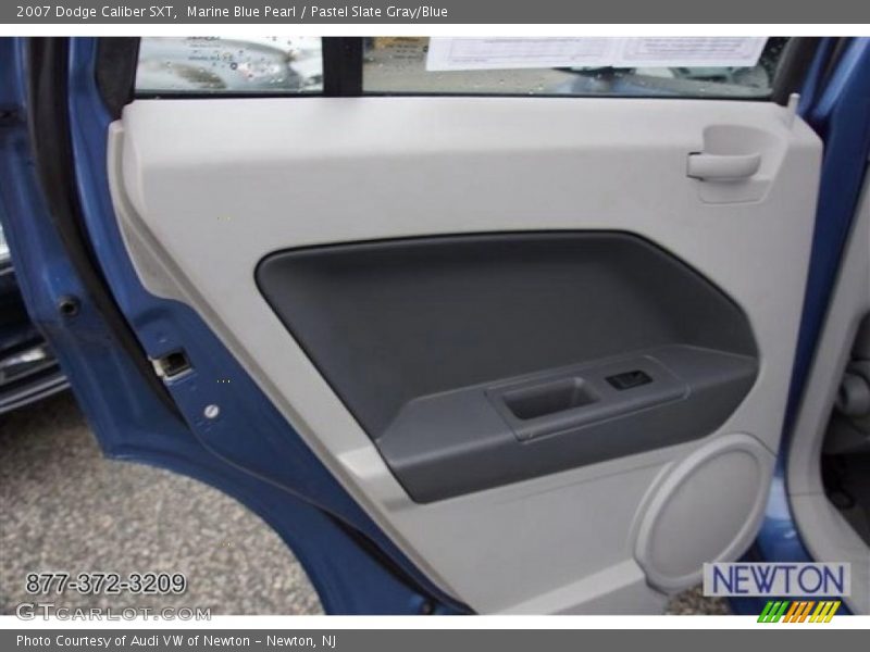 Marine Blue Pearl / Pastel Slate Gray/Blue 2007 Dodge Caliber SXT