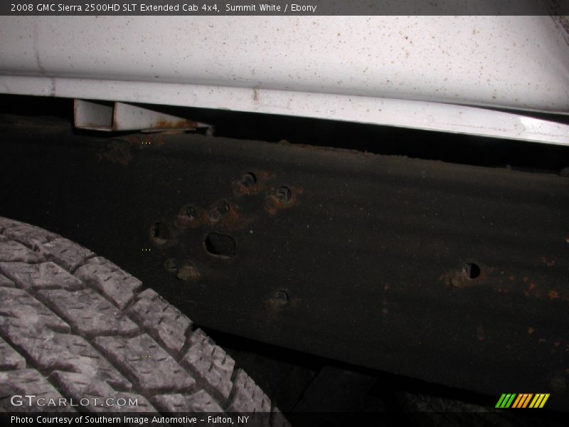 Summit White / Ebony 2008 GMC Sierra 2500HD SLT Extended Cab 4x4