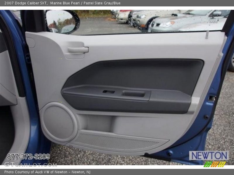 Marine Blue Pearl / Pastel Slate Gray/Blue 2007 Dodge Caliber SXT
