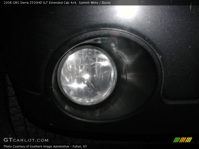 Summit White / Ebony 2008 GMC Sierra 2500HD SLT Extended Cab 4x4