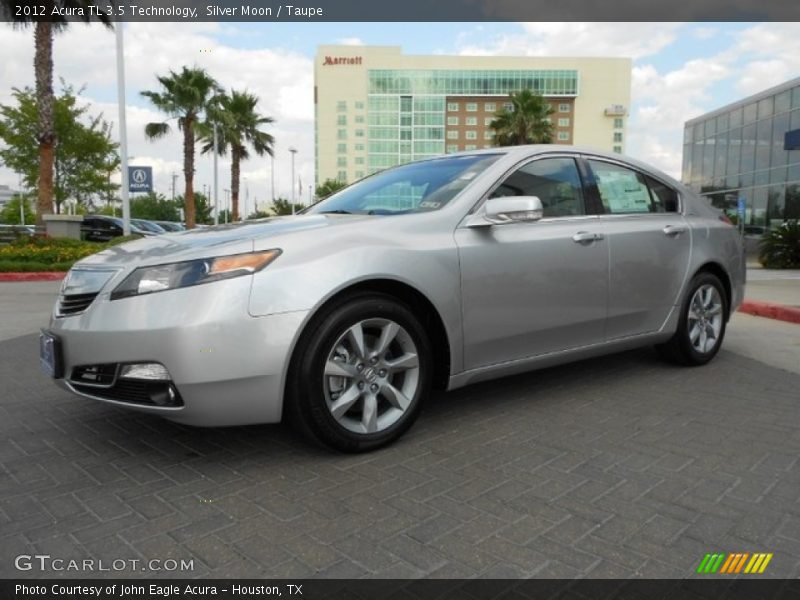 Silver Moon / Taupe 2012 Acura TL 3.5 Technology