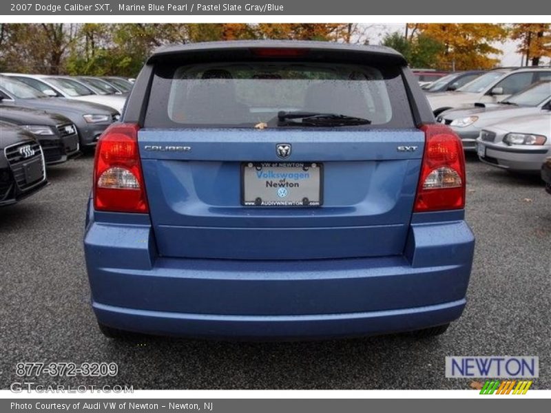 Marine Blue Pearl / Pastel Slate Gray/Blue 2007 Dodge Caliber SXT