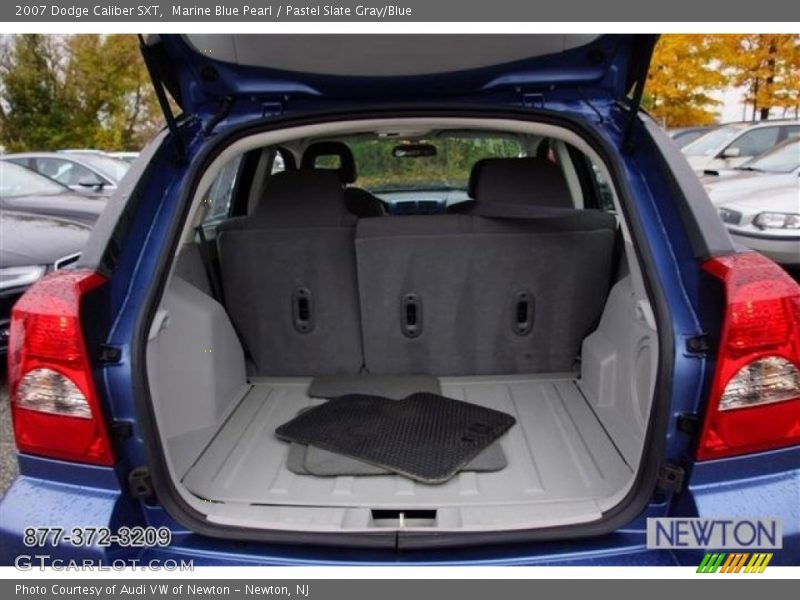 Marine Blue Pearl / Pastel Slate Gray/Blue 2007 Dodge Caliber SXT