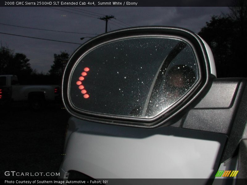 Summit White / Ebony 2008 GMC Sierra 2500HD SLT Extended Cab 4x4