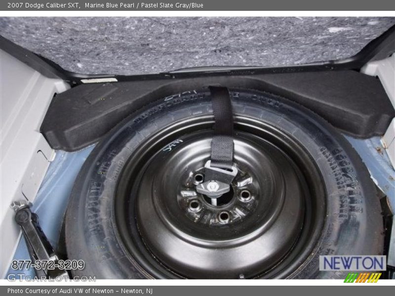 Marine Blue Pearl / Pastel Slate Gray/Blue 2007 Dodge Caliber SXT