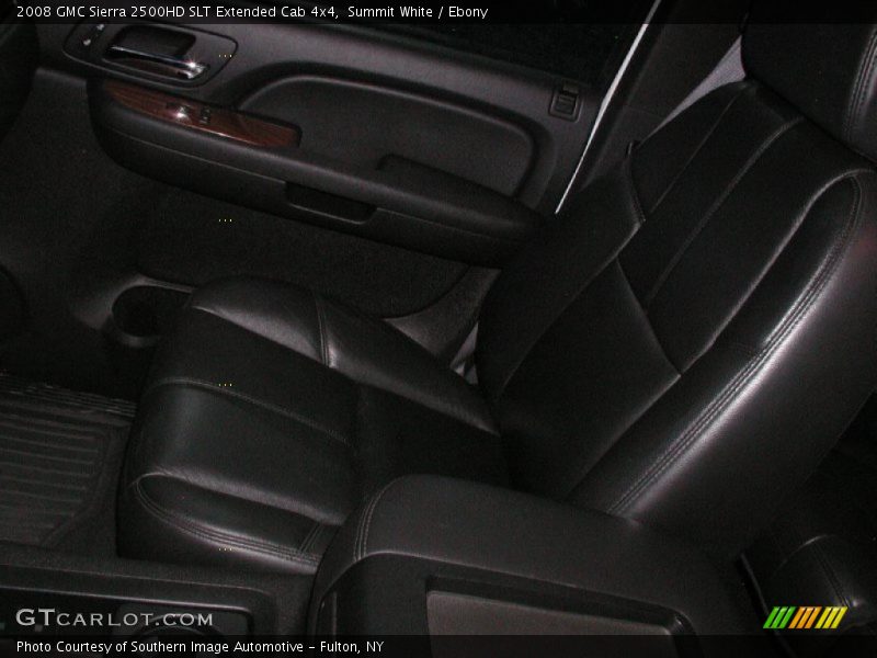 Summit White / Ebony 2008 GMC Sierra 2500HD SLT Extended Cab 4x4