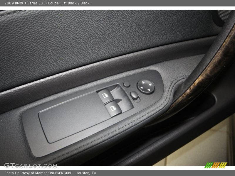 Jet Black / Black 2009 BMW 1 Series 135i Coupe
