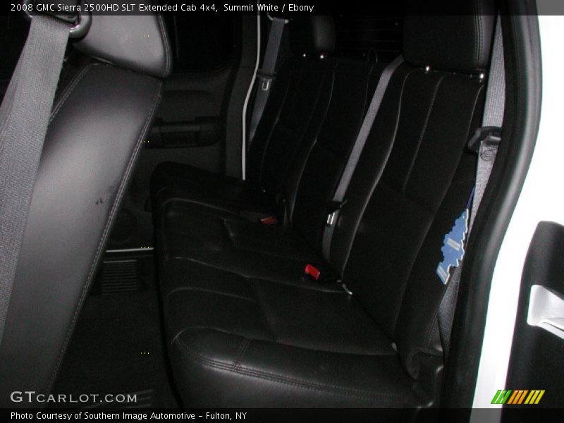 Summit White / Ebony 2008 GMC Sierra 2500HD SLT Extended Cab 4x4