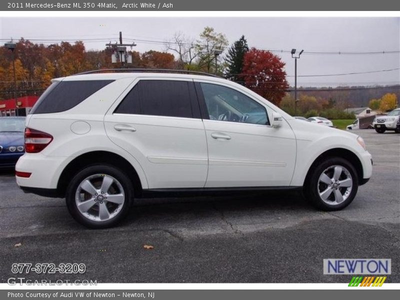 Arctic White / Ash 2011 Mercedes-Benz ML 350 4Matic