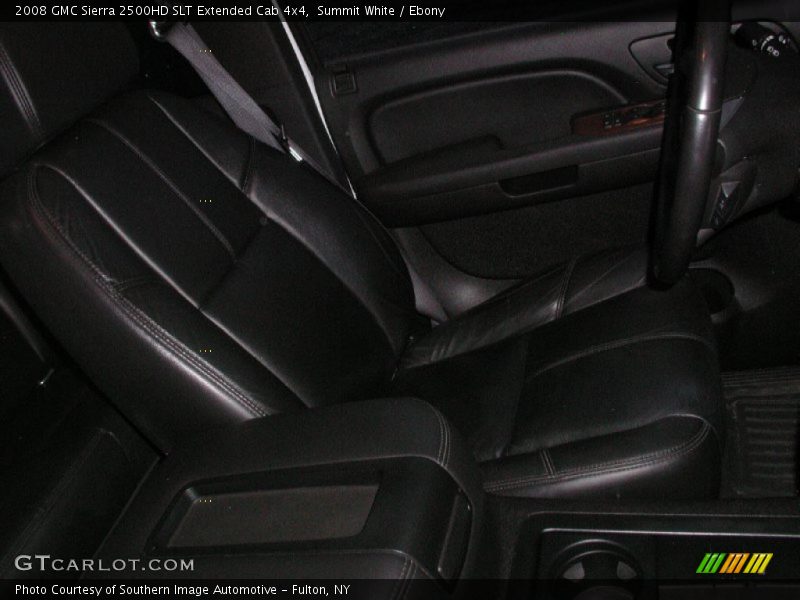 Summit White / Ebony 2008 GMC Sierra 2500HD SLT Extended Cab 4x4