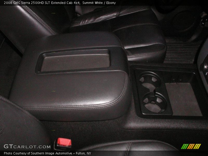 Summit White / Ebony 2008 GMC Sierra 2500HD SLT Extended Cab 4x4